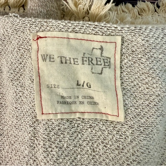 We The Free Brown and Cream Hooded Sweater - Picture 5 of 10